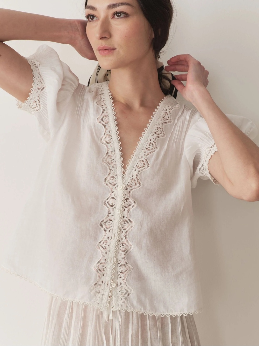 Doen Small Brigitta Top Small Ramie